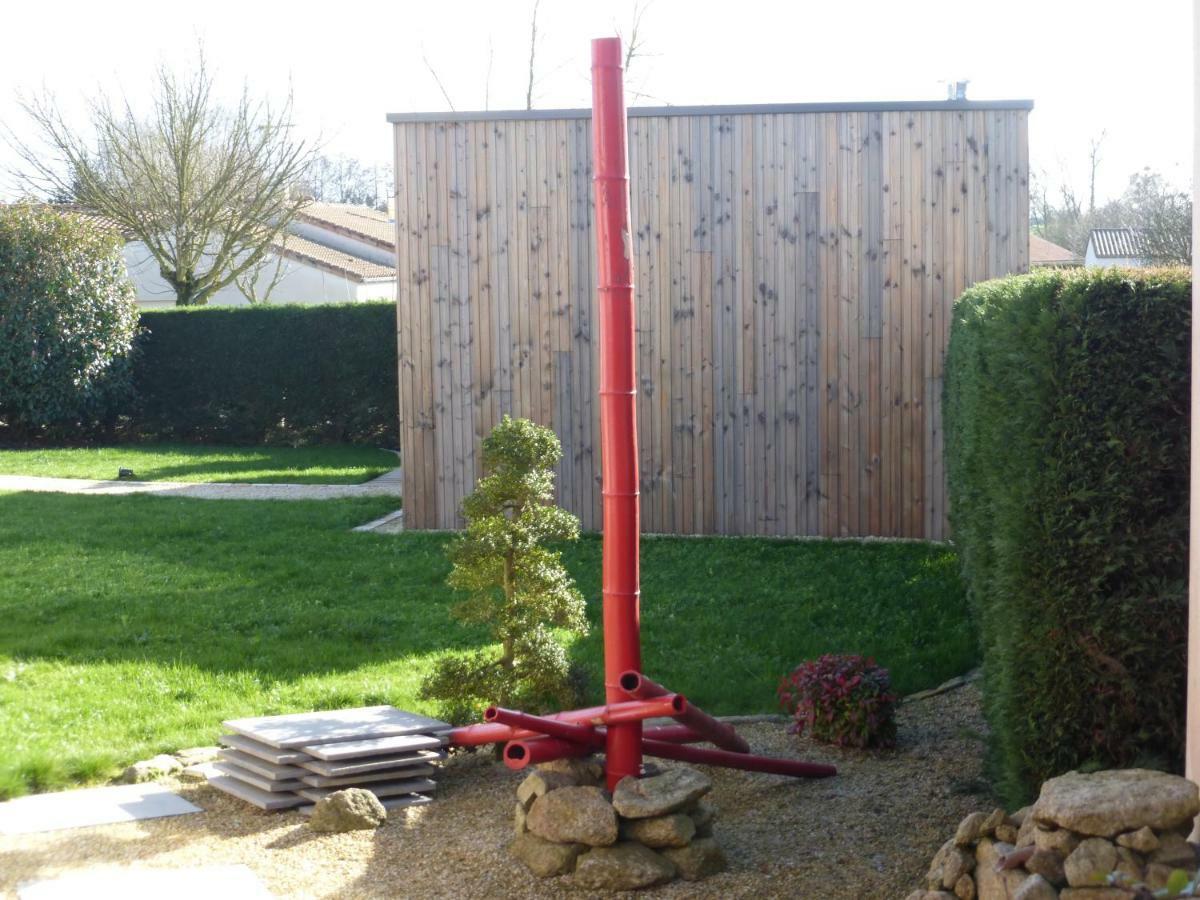 La Cabane Du Bonheur Les Herbiers Buitenkant foto